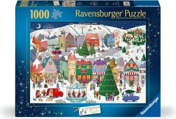 Ravensburger puzzle Świąteczne miasto 1000 elementów