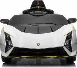 Dziecięcy elektryczny samochodzik LAMBORGHINI Invencible – biały