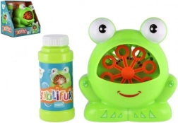 Maszyna do baniek mydlanych w kształcie żaby z wkładem