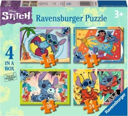 Puzzle 4w1 Disney Stitch