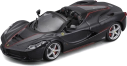 Metalowy model auta Bburago 1:43 Ferrari LaFerrari Aperta – Czarny