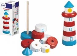 Drewniana składana piramida latarnia DETOA