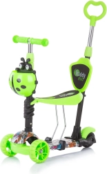 Hulajnoga z prowadzącą rączką Kiddy Evo 3w1 – Zielony