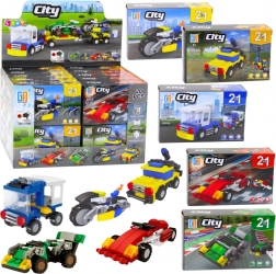 Kreatywny zestaw konstrukcyjny City pojazdy 2w1