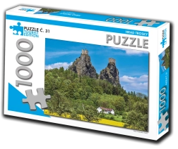 Puzzle Trosky edycja turystyczna 1000 elementów