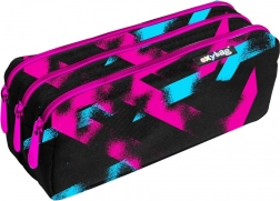 Piórnik szkolny z 3 suwakami Line Girl