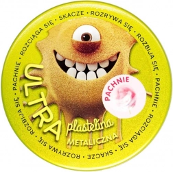 Ultra plastelina zapachowa złota metaliczna wata cukrowa 128 g