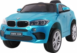Elektryczny samochodzik BMW X6M dla dzieci z pilotem – Niebieski
