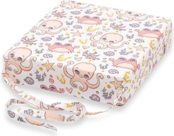 Dziecięca podkładka na krzesło New Baby Basic Ośmiornica różowa