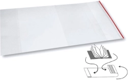 Uniwersalna samoprzylepna okładka na książki i zeszyty 237 × 450 mm OXYBAG