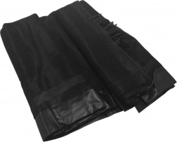 Siatka ochronna SKYRAMIZ do trampoliny ogrodowej 305 cm, 6 tuneli – czarna