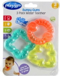 Playgro zestaw chłodzących gryzaków 3 szt.