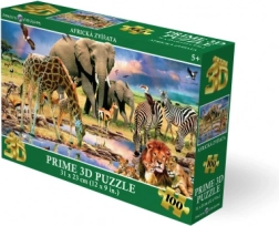 Puzzle 3D – afrykańskie zwierzęta