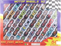 Zestaw metalowych autek 50 szt.