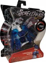 Screechers Wild! transformujące się pojazd Lightning Eagle – niebieski orzeł