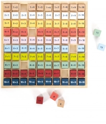 Drewniana edukacyjna tabliczka do dodawania SMALL FOOT