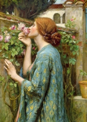 ENJOY puzzle John William Waterhouse: Dusza róży, 1000 elementów