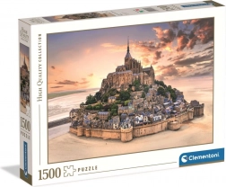 Puzzle 1500 elementów – The Mont Saint-Michel Rising (Clementoni)