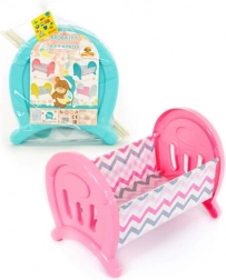 Składane łóżeczko dla lalek duże