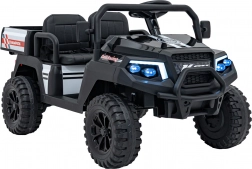 Dziecięcy elektryczny pick-up Champion 24V – czarny