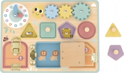 Drewniana tablica manipulacyjna Tooky Toy