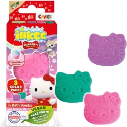 Inkee musujące kule do kąpieli Hello Kitty mini pack
