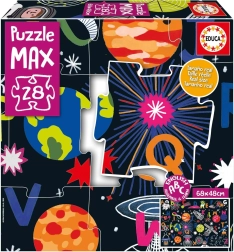 Educa puzzle Kosmiczny alfabet 28 elementów