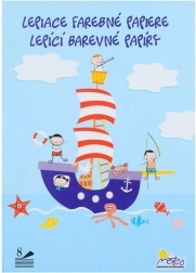 Samoprzylepne kolorowe papiery A4 – 8 arkuszy