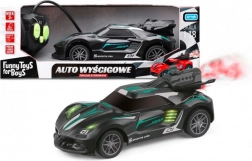 Wyścigowe auto RC Toys for Boys z dymiącym wydechem i podświetleniem LED
