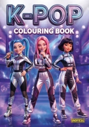 Książka z kolorowankami K-Pop
