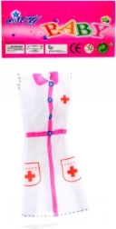 Sukienka dla lalki – pielęgniarka