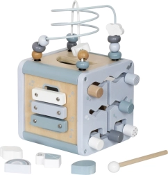 Multikostka drewniana edukacyjna kostka Montessori