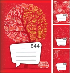 Zeszyt A6, w linie, 40 kartek