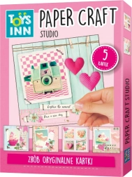 Kreatywny zestaw do tworzenia kartek Serce