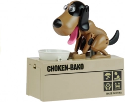 Psia skarbonka brązowa