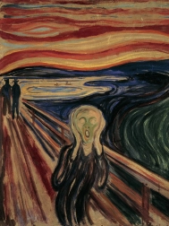 Puzzle Ravensburger Art Collection: Krzyk, 1000 elementów