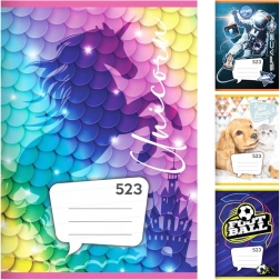 zeszyt A5, 20 kartek – w linie 12 mm