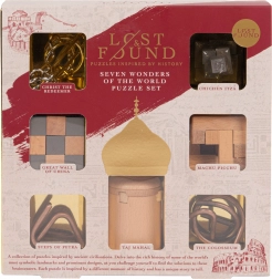 Profesor Puzzle - Łamigłówka Siedem Cudów Świata 7w1