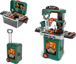 Dziecięca walizka na narzędzia ze stolikiem 38 cm