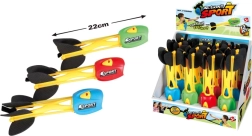 Wystrzałowa strzałka na gumce