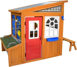 Drewniany ogrodowy domek dla dzieci Hobby Workshop