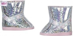 Baby Born zimowe srebrne botki dla lalki 43 cm