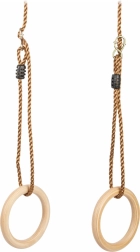 Drewniane kółka gimnastyczne small foot