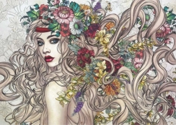 Puzzle Siła Kwiatów 1500 elementów