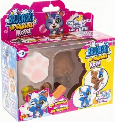 Brudasci w kąpieli Kociątka – zestaw bonusowy Łatek interaktywna zabawka do wanny