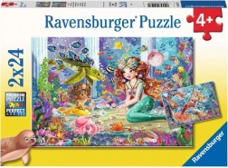 Ravensburger puzzle Syreny 2×24 elementów
