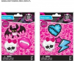 Zestaw gumek Monster High – Frankie Stein i przyjaciele