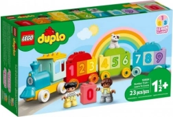 LEGO DUPLO pociąg z cyframi – nauka liczenia