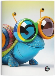 Zeszyt A4 w linie Ślimak