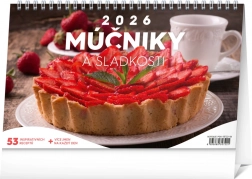 Kalendarz biurkowy Desery i słodkości 2026